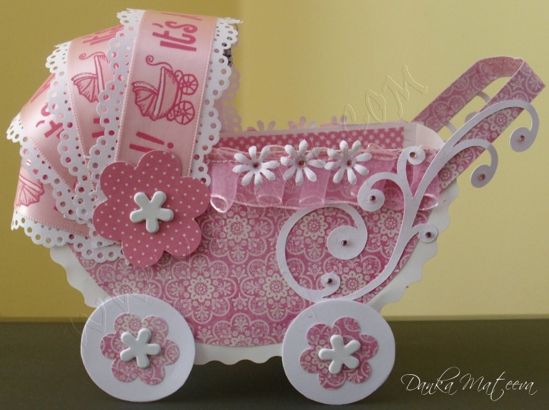 Розова количка 1